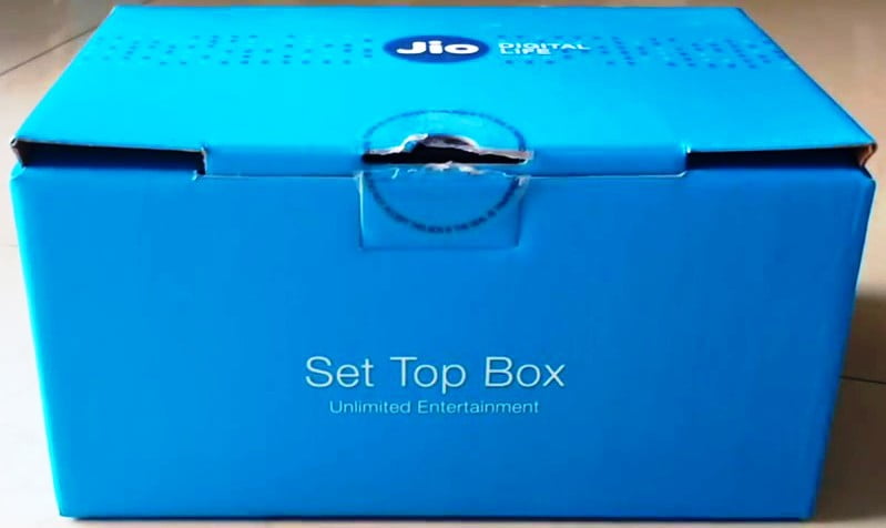 JIO DTH Set-top Box Setup