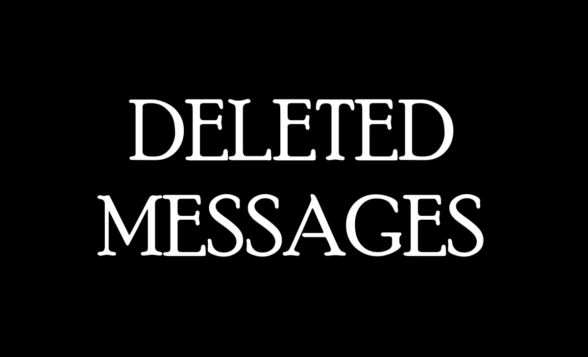 deleted massages