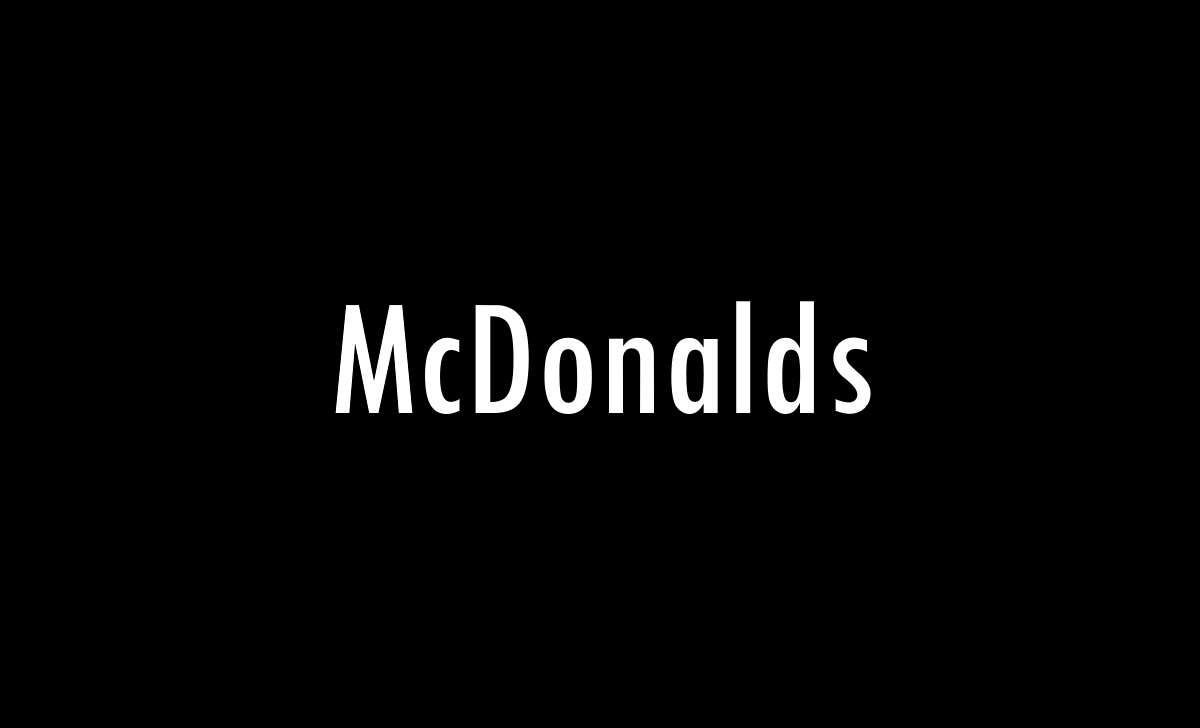 McDonald’s WiFi Login